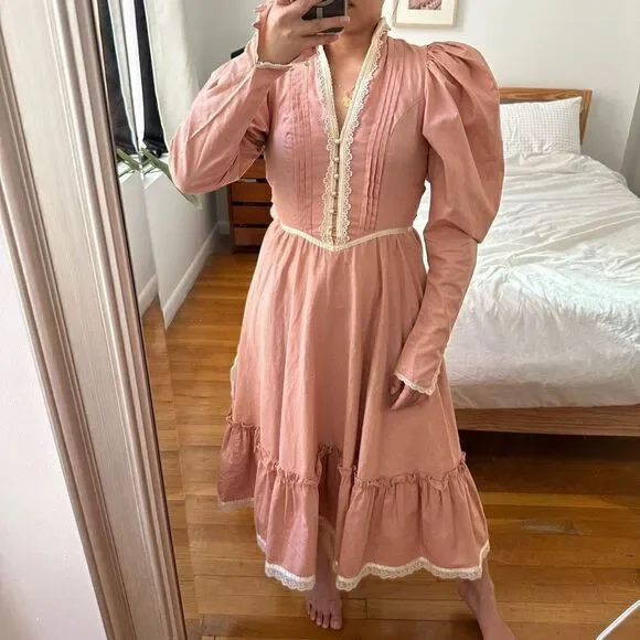 VTG Gunne Sax midi dress - Picture 12 of 13